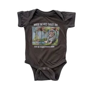 Out of Print Where the Wild Things Are Onesie 6M